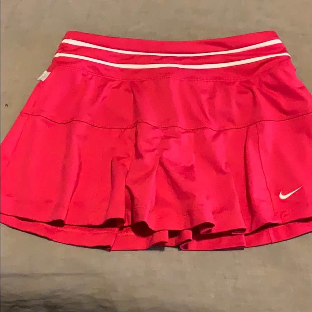 Pink nike tennis skirt